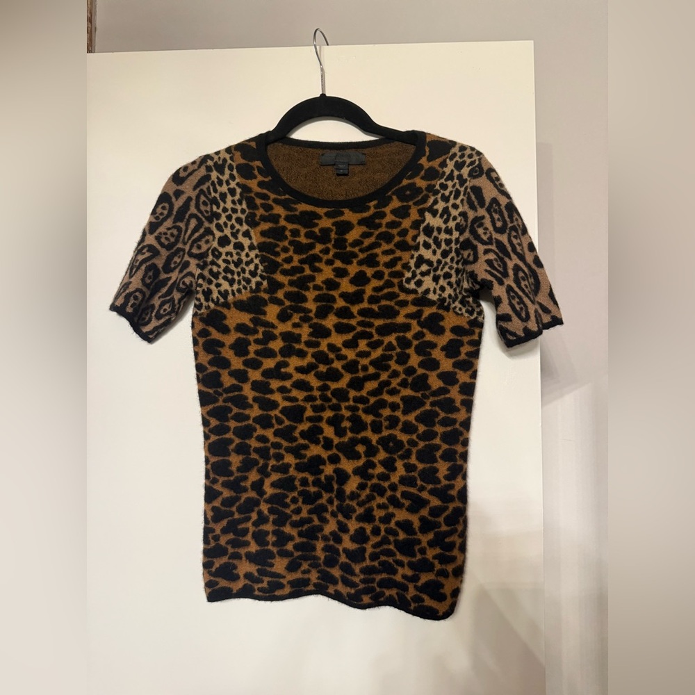 Burberry Dark Brown Cashmere Tshirt